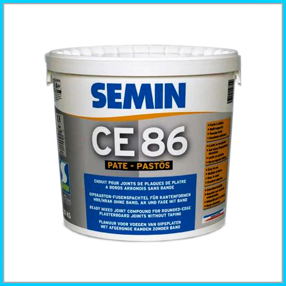 CE-86 Pate Semin шпаклівка для стиків ГКЛ-10кг.