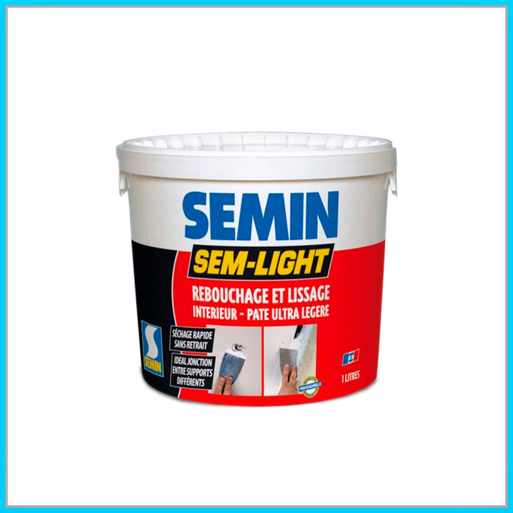 Sem Light Semin безусадкова шпаклівка для тріщин 1л