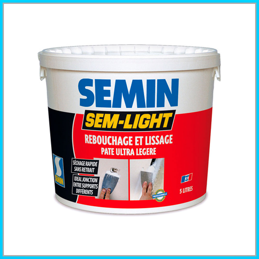 Sem Light Semin безусадкова шпаклівка для тріщин 5л