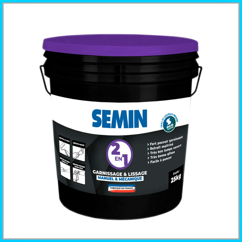 Airless 2 в 1 G&L Semin полімерна шпаклівка- 25 кг