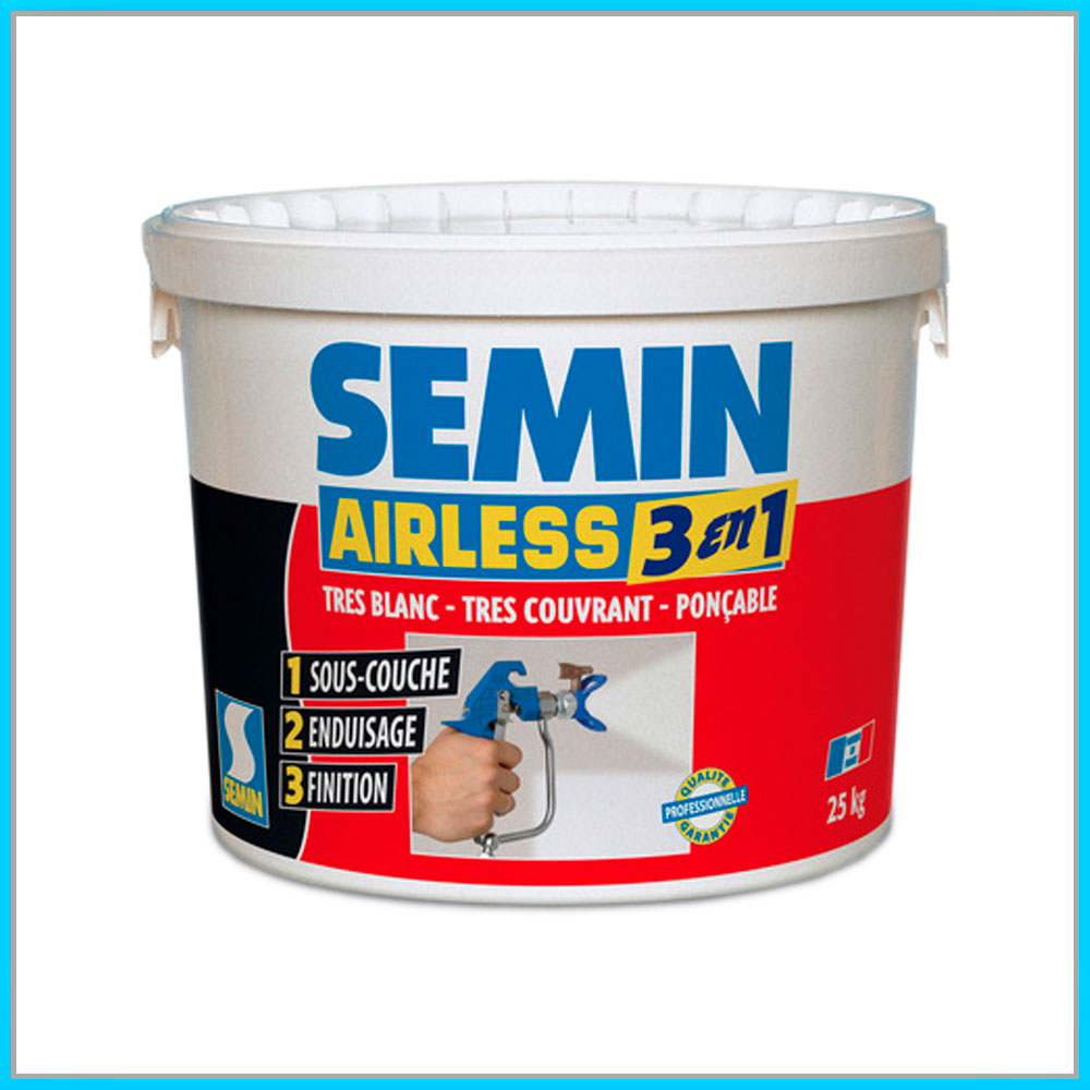 Airless 3 в 1 Semin полімерна фініш-паста 25 кг